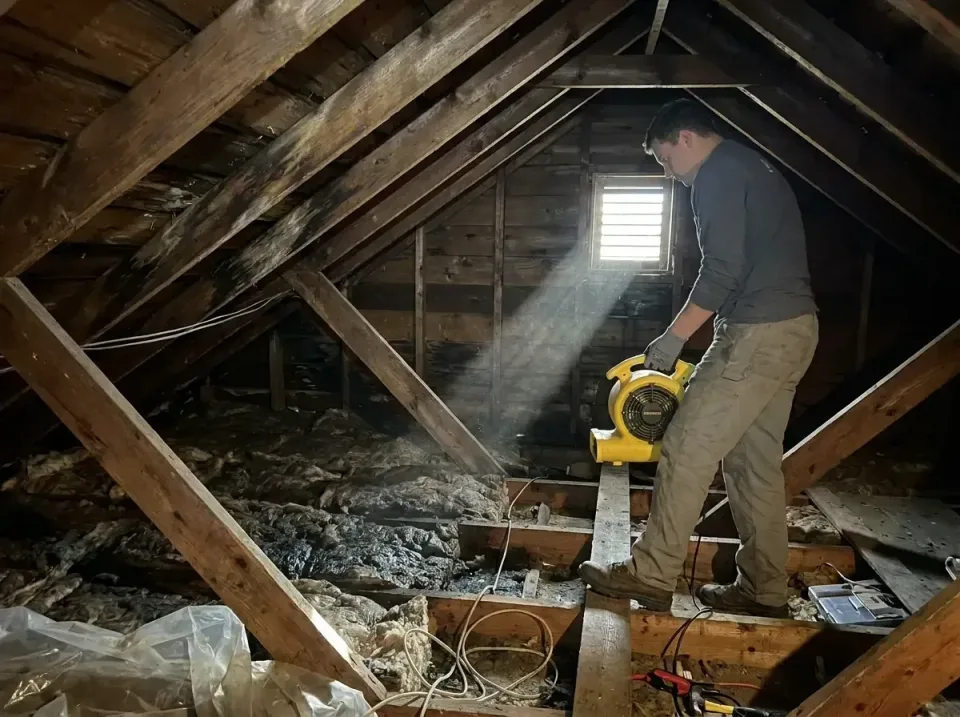 attic-water-damage-drying-proc-007 — frequently asked questions, Emergency Water Extraction & 24/7 Flood Response in Wilmer,…